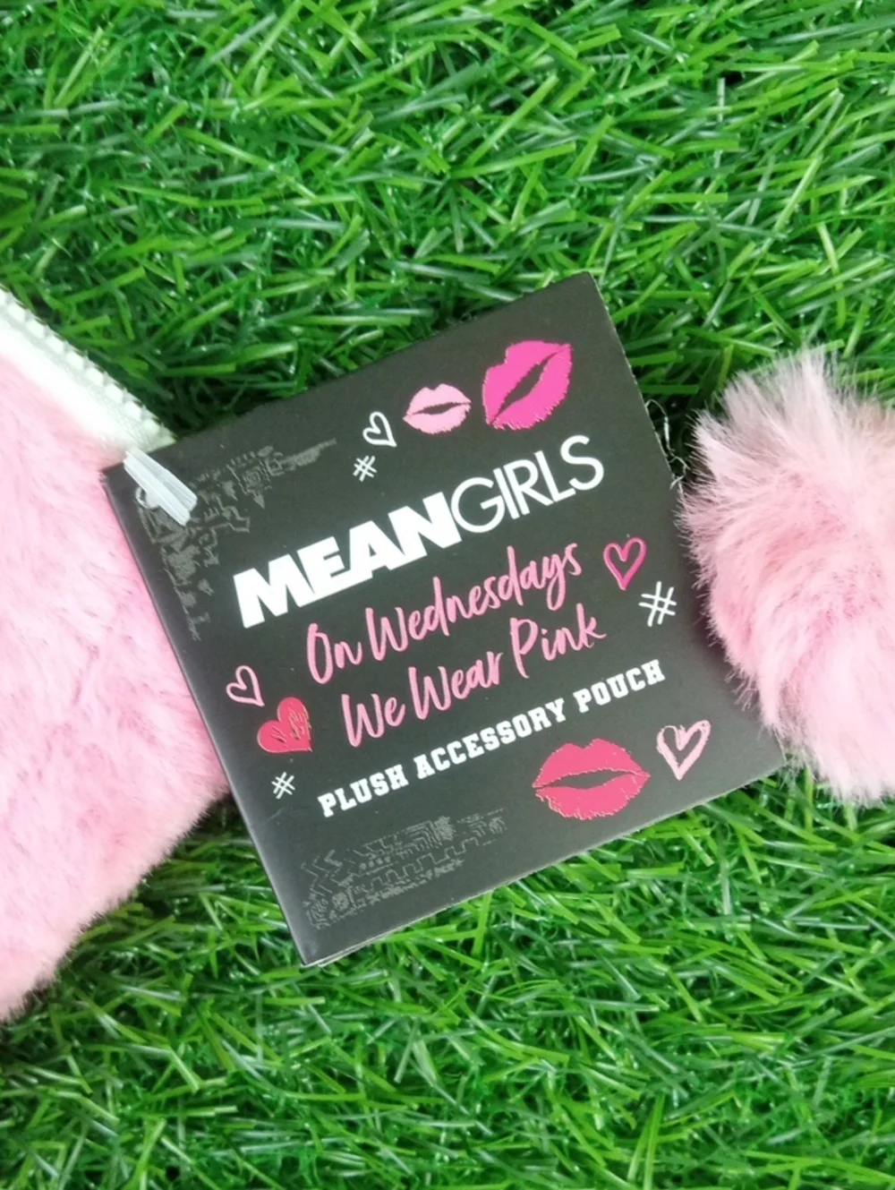 🍿🍒 Mean Girls On Wednesdays We Wear Pink Pouch
